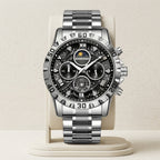 Aurex Vanguard Chronograph With Celestial Dial Detailing