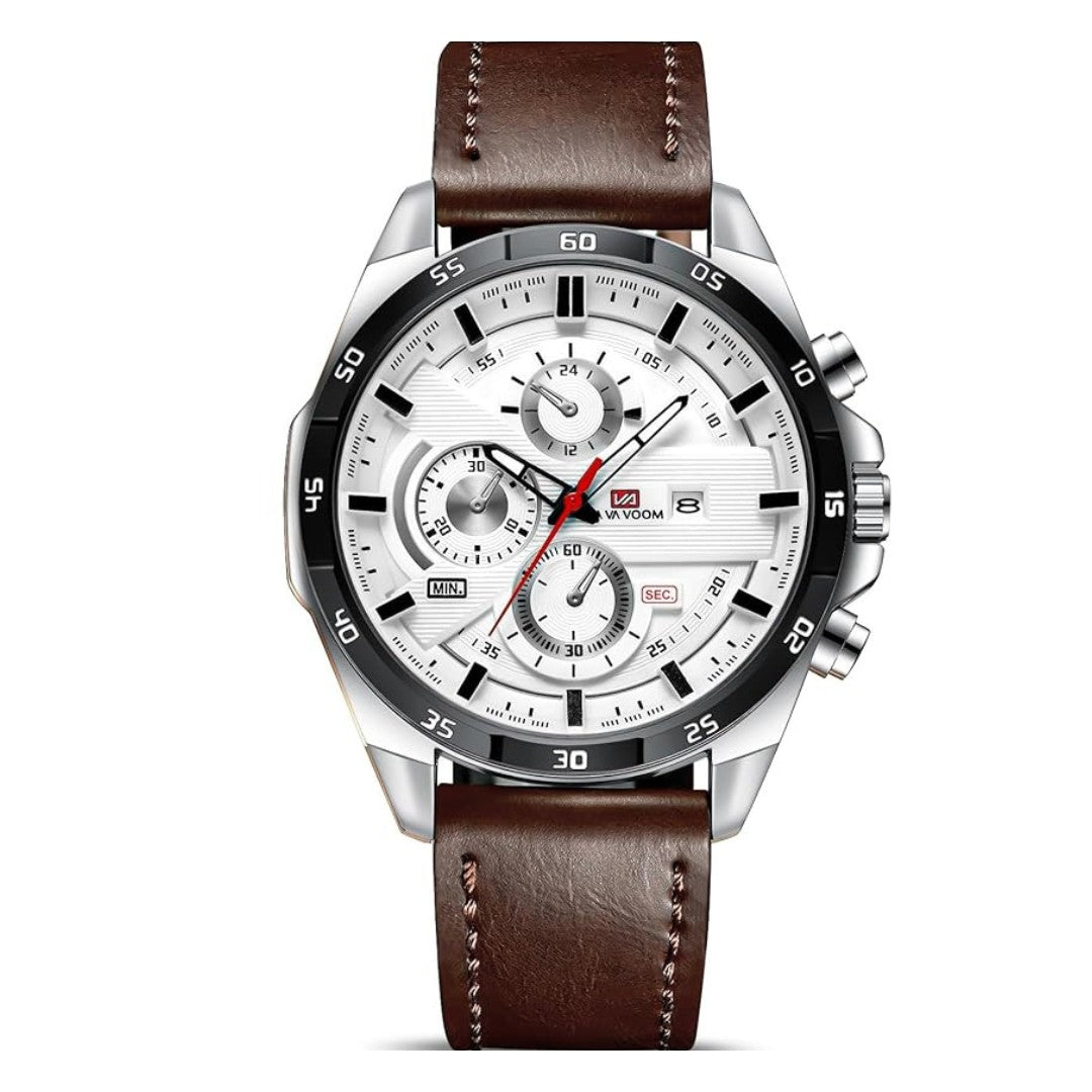 Vaxton Chrono Edge Refined Multifunction Timepiece