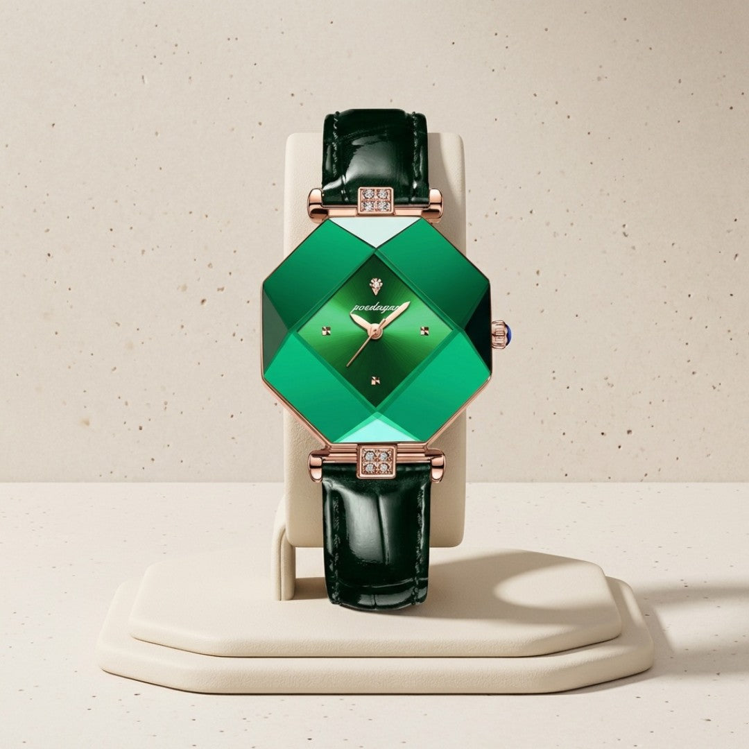 Verde Distinctive Geometry Jewel Watch
