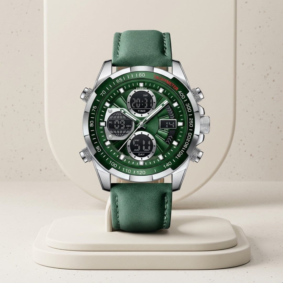 Prechi Vanguard Chronograph Watch Rugged Performance With Refined Precision