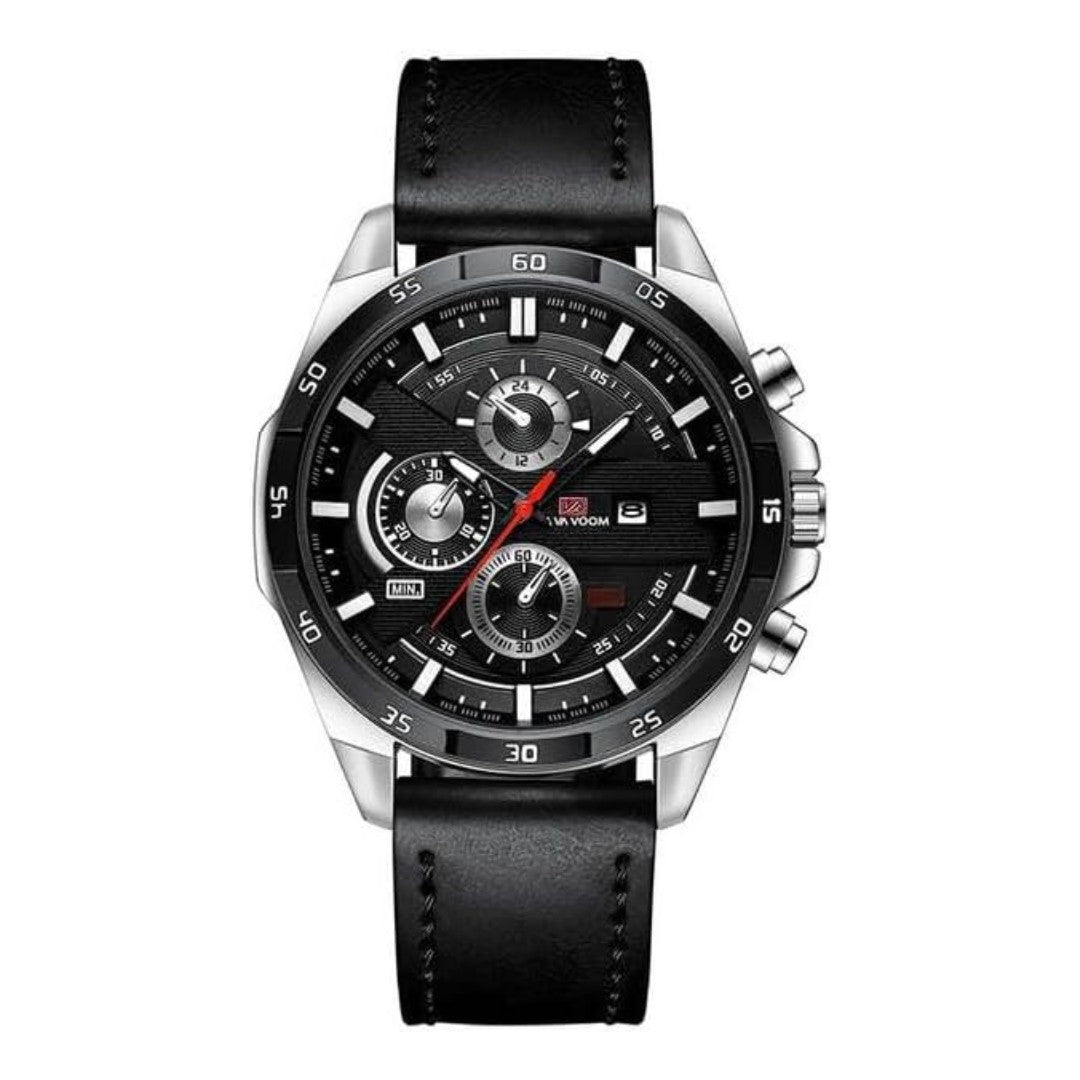 Vaxton Chrono Edge Refined Multifunction Timepiece