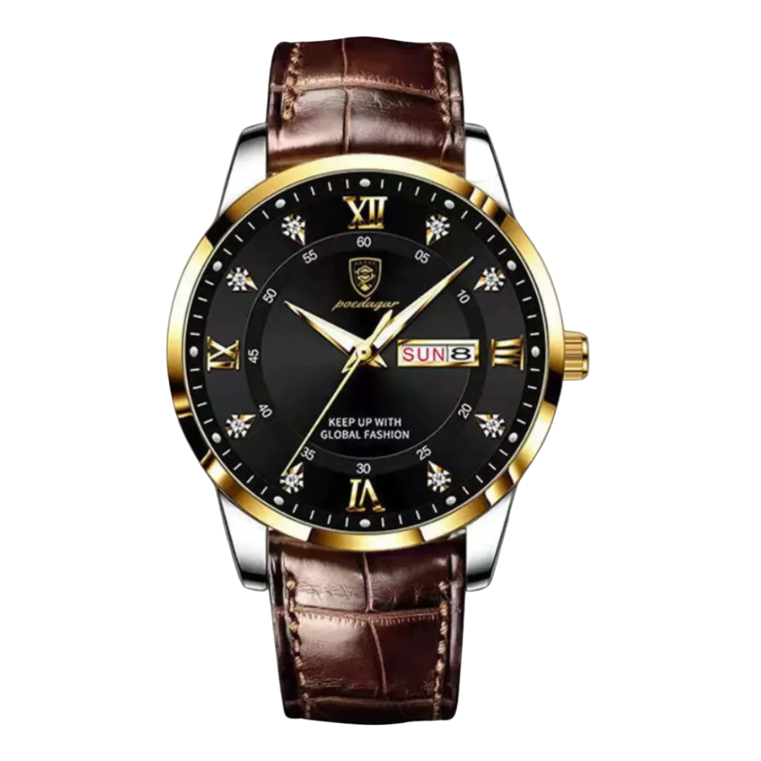 Arden Valor Luminous Leather Watch