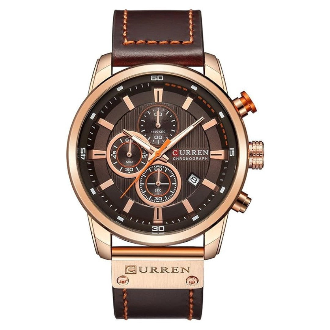 Curren Maestro Chronograph Watch Elevated Craftsmanship With Everyday Precision