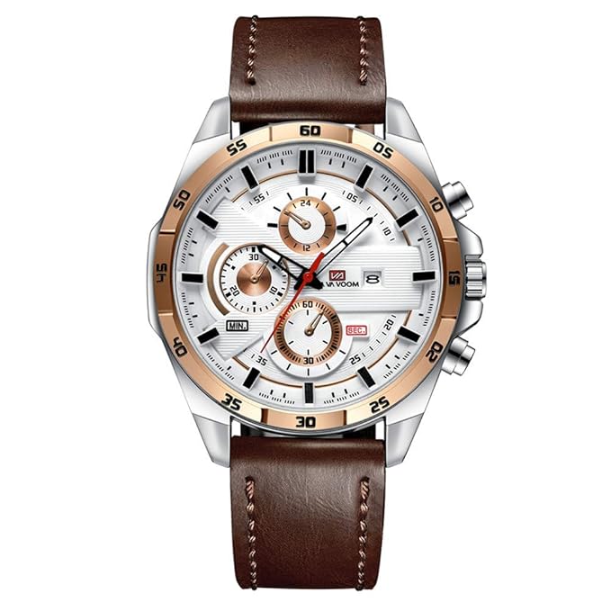 Vaxton Chrono Edge Refined Multifunction Timepiece