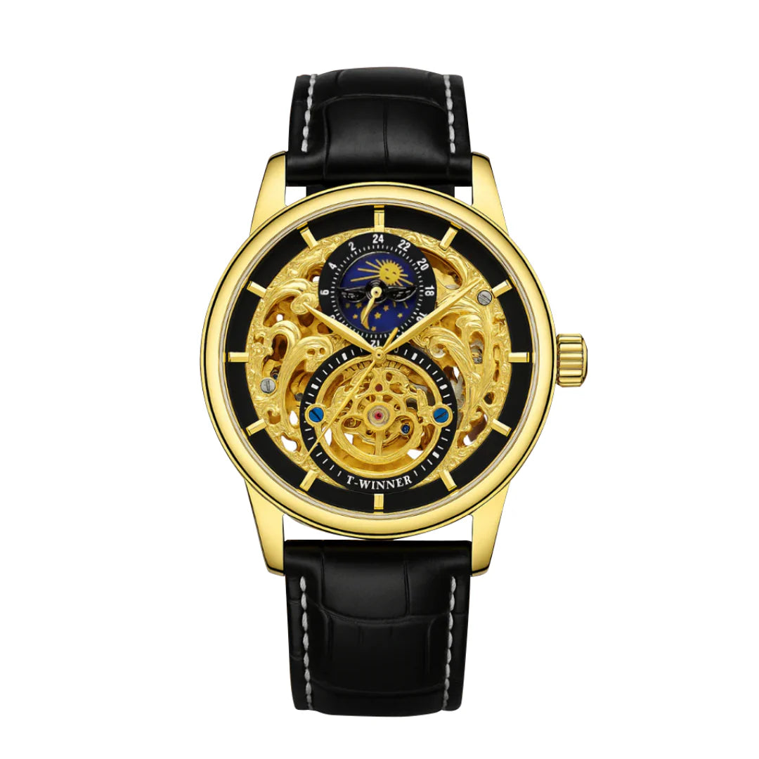 Winner Solis Automatic Watch Celestial Mechanics With Timeless Artistry