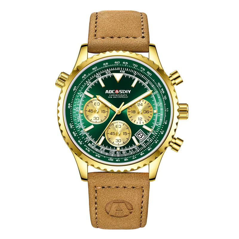 Verdano Crest Refined Chronograph Timepiece