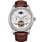 Magnus Tourbillon Elite Automatic Leather Timepiece