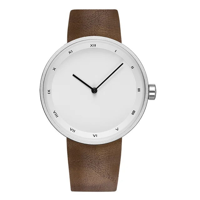 Noir Axis Classic Minimalist Quartz Wristwatch