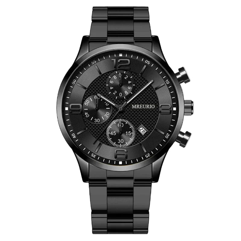 Meridian Forte Chronograph Steel Watch