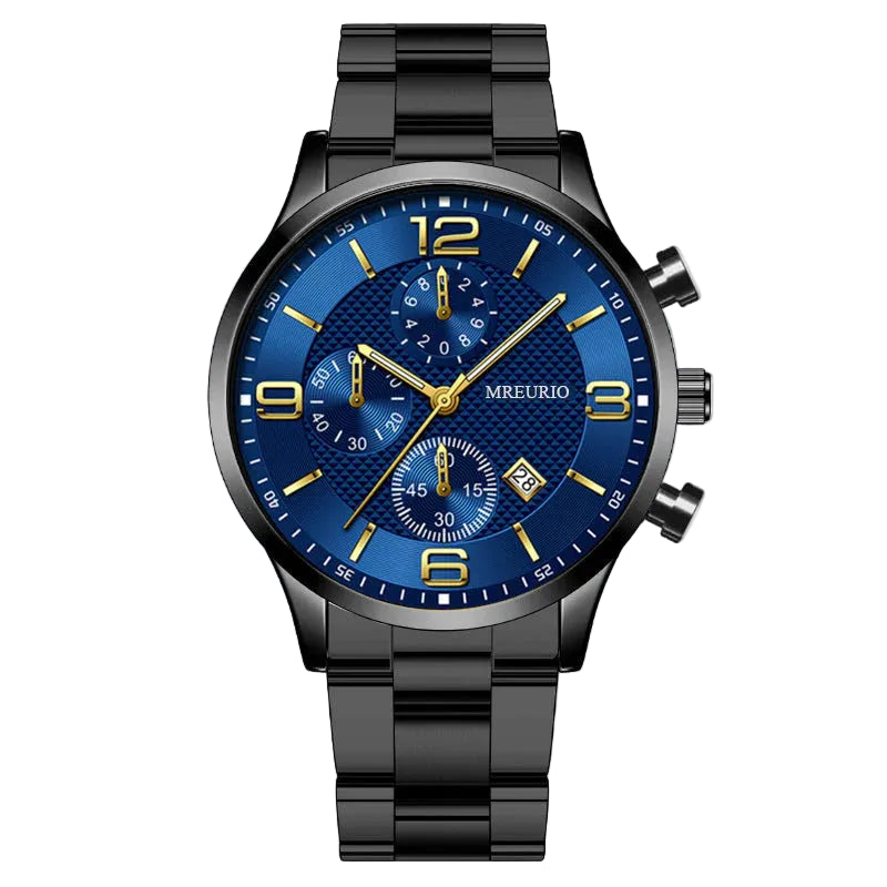 Meridian Forte Chronograph Steel Watch