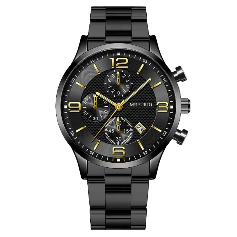 Meridian Forte Chronograph Steel Watch