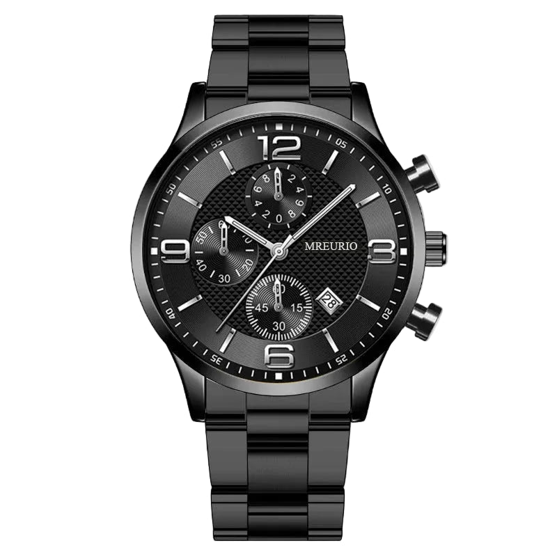 Meridian Forte Chronograph Steel Watch