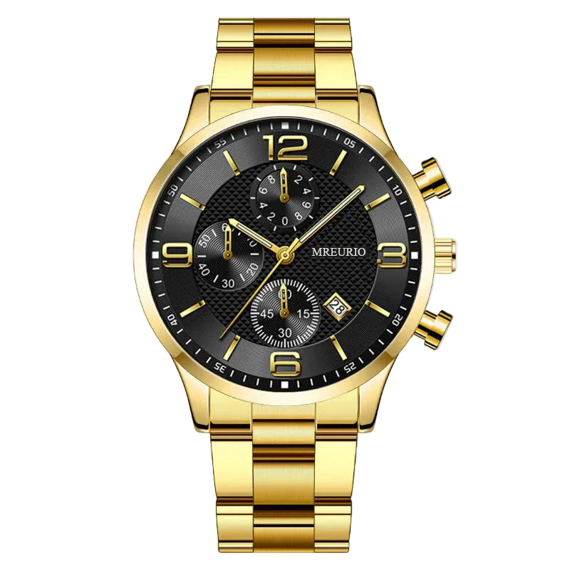 Meridian Forte Chronograph Steel Watch