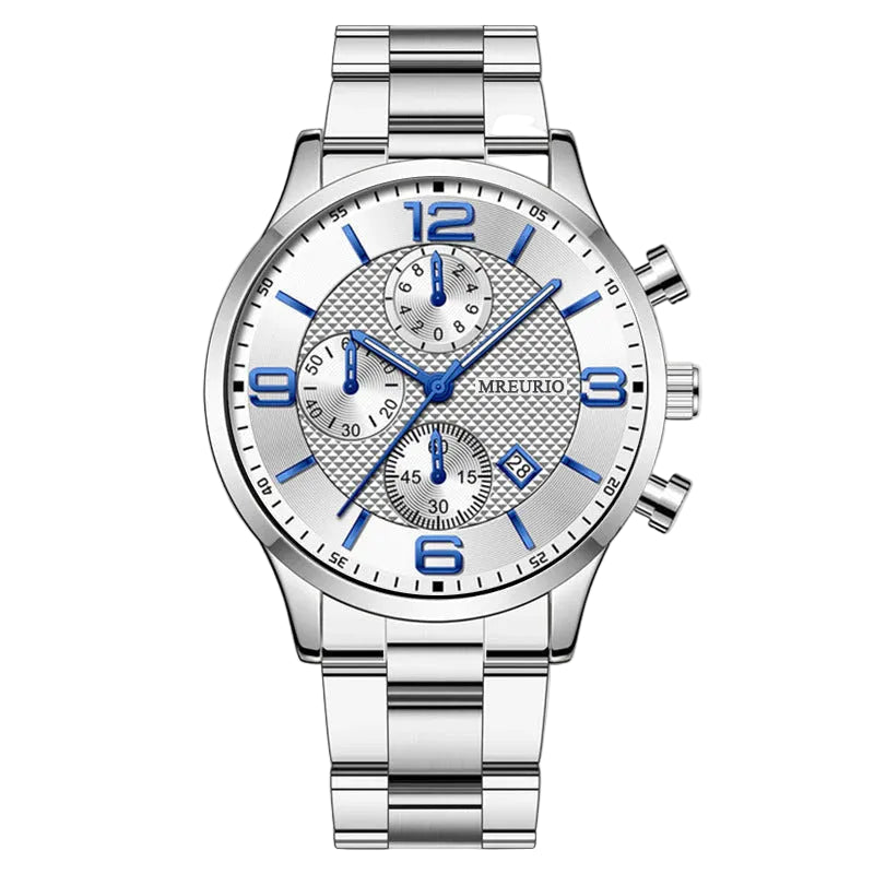 Meridian Forte Chronograph Steel Watch