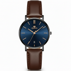 Aurello Serein Mnimalist Sunray Date Watch