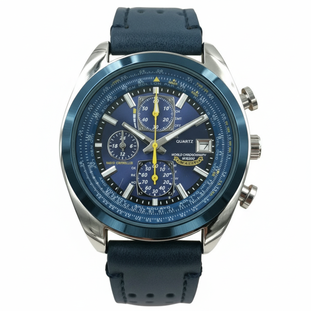 AeroSport Navigator Chronograph Pilot Watch