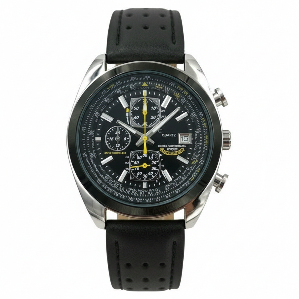 AeroSport Navigator Chronograph Pilot Watch