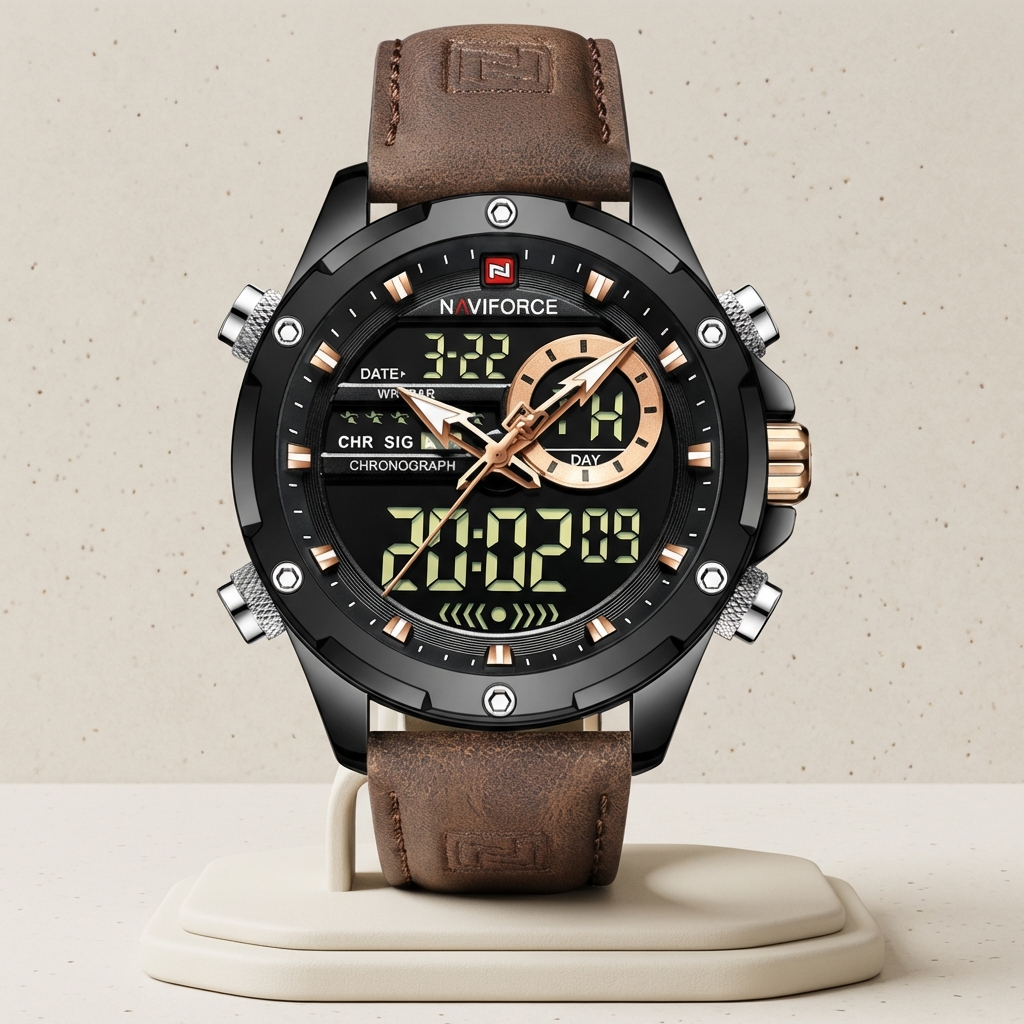 Naviforce Titan Sport Watch Rugged Precision With Modern Versatility
