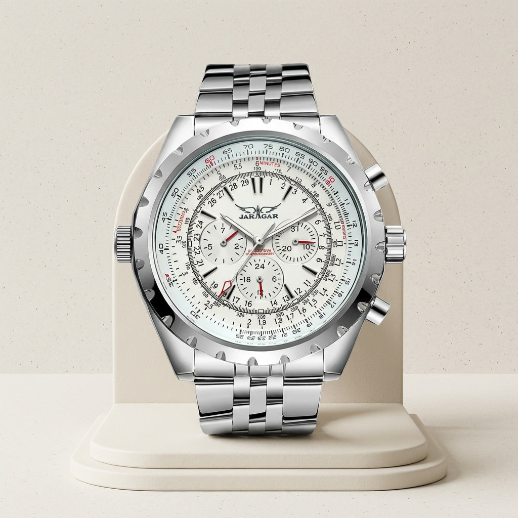 Asteron Meridian Chronograph With Aviation Scale Detail