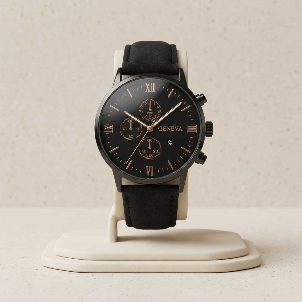 Geneva Ardent Minimalist Design Quartz Watch