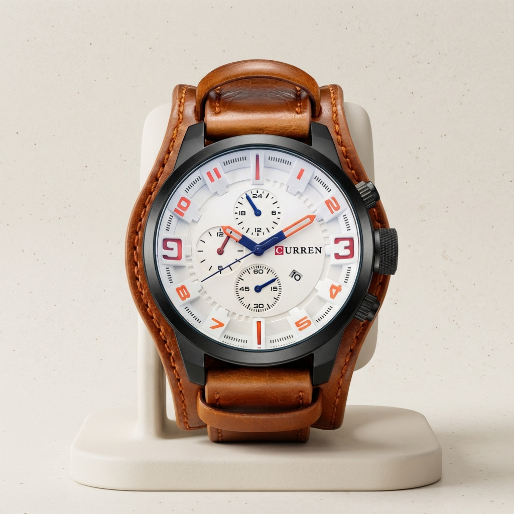 Curren Apex Chrono Watch Rugged Design With Refined Utility